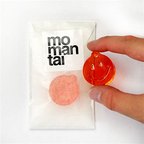 Fat Smiley Transparent Orange Mo Man Tai