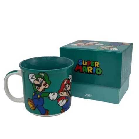 Caneca Mario E Luigi Verde 350ml Geek10