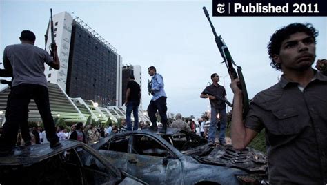 Qaddafi Loyalist Is Blamed For Blast At Benghazi Hotel The New York Times