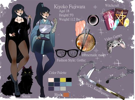 Kiyoko Fujiwaradanger Of The Ooze Reference Sheet By Sugargeek1819 On