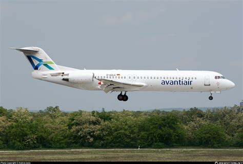 D AOLG Avanti Air Fokker 100 F28 Mark 0100 Photo by András Soós ID