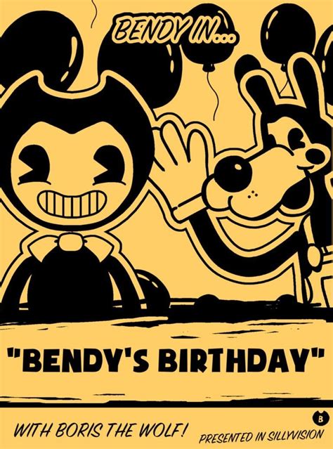 Batim Contest Fanart Bendys Birthday Rbendyandtheinkmachine