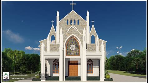 Proposed Design For Bethlehem Marthoma Church Pathanamthitta Bgc