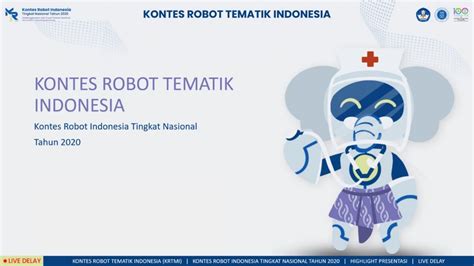 Kri Nasional Krtmi Kontes Robot Tematik Indonesia Youtube