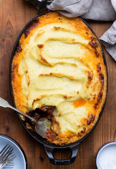 Shepherd S Pie With Ground Beef And Potatoes — Amanda Frederickson