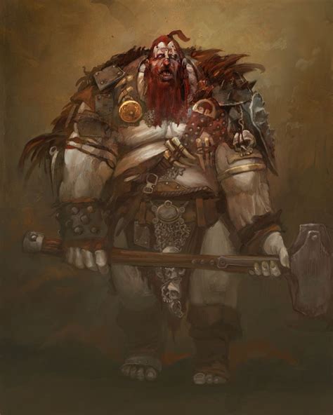 Ogre By Monkey Paw On Deviantart In 2021 Ogre Character Art Art