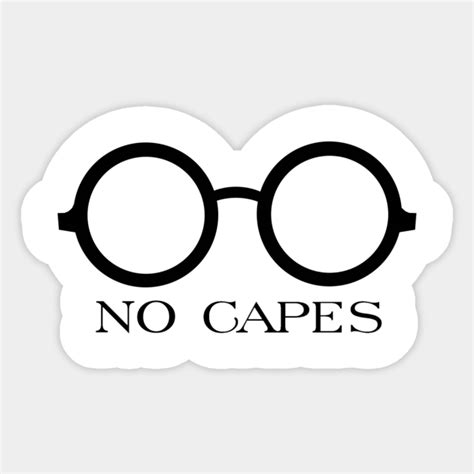 NO CAPES!! - Edna Mode - No Capes - Sticker | TeePublic