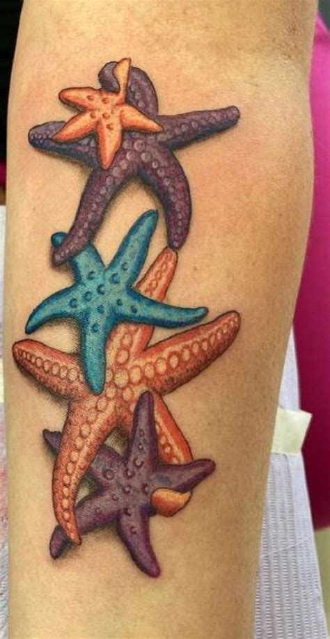 50 Amazing Starfish Tattoos With Meanings Body Art Guru Starfish