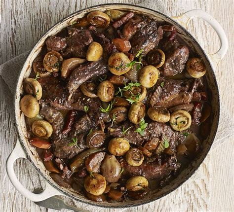 Rabbit Au Vin Recipe Bbc Good Food