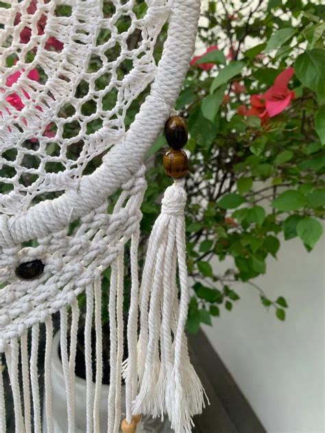 Large Beautiful Macrame Dream Catcher Bohemian Wall Hangingboho Giant