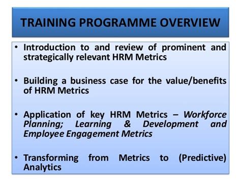 Human Resources Management Metrics Analytics