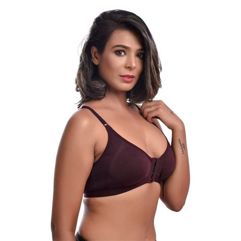 Non Padded Open Front Cotton Push Up Bra Size 34b At Rs 80 Piece In