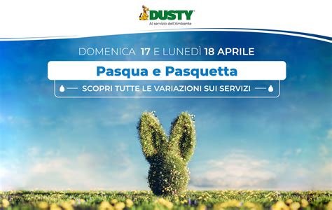 Raccolta Differenziata Indicazione Per Le Giornate Festive Di Pasqua