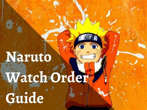 The Best Naruto Watch Order Guide | From Naruto to Boruto