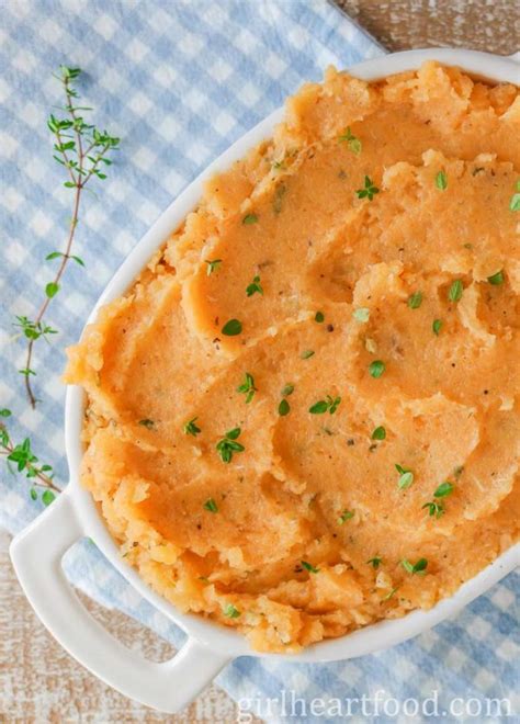 Brown Butter Mashed Turnip Rutabaga With Roasted Garlic Girl Heart