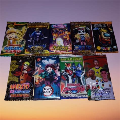 Jual Kartu Trading Card Game Dg 1 Sachet Mainan Anak Kartu Tepuk