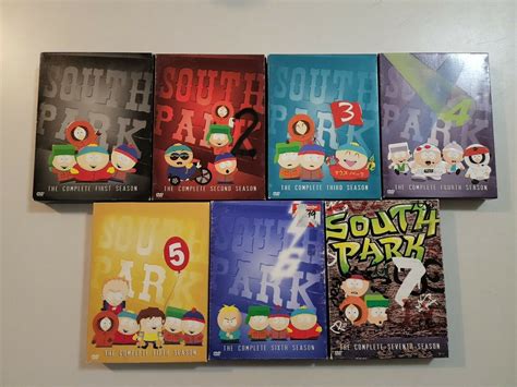 South-Park-DVD-Set-Seasons-1=7 Values - MAVIN