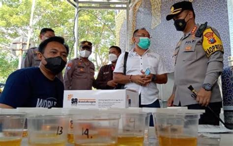 Puluhan Sopir Bus Dan Kernet Jalani Tes Urine Di Terminal Purabaya