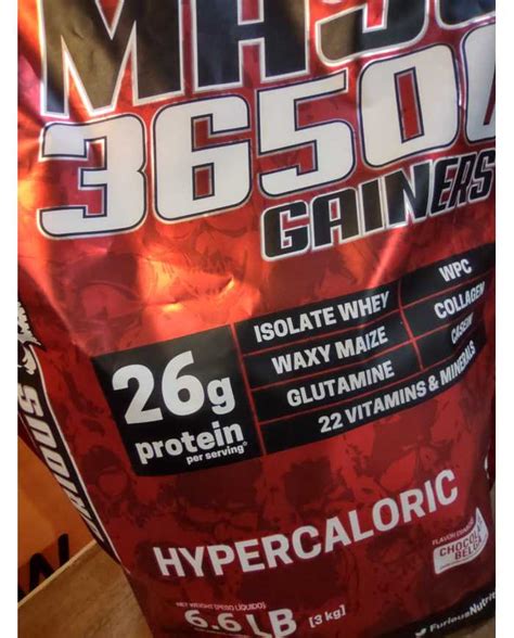 Mass Gainers Kg Furious Nutrition