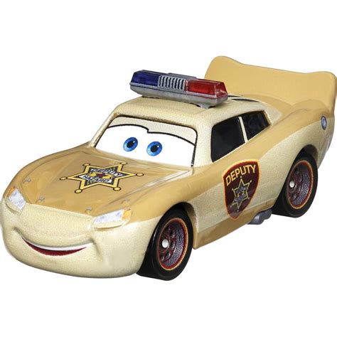 Mattel Disney And Pixar Cars On The Road Lightning Mcqueen Deputy