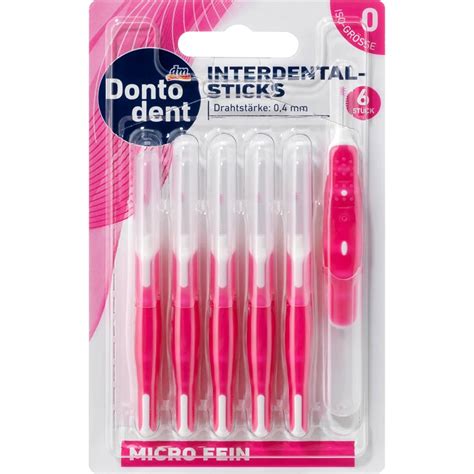 Set 6x Periute Interdentare Dontodent Picks Pentru Curatare In