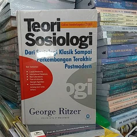 Jual Buku Original Teori Sosiologi Dari Sosiologi Klasik Sampai