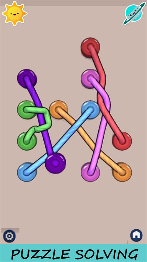 Twisted Tangler Rope Sorting Puzzle Game Rope Sorting In Twisted