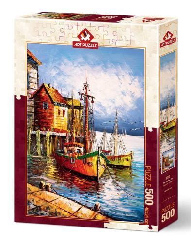 Art Puzzle Turuncu Liman Par A Puzzle Puzzle Art Piece