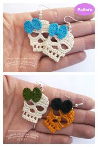 10 Awesome Earrings Free Crochet Pattern And Paid Page 3 Of 3