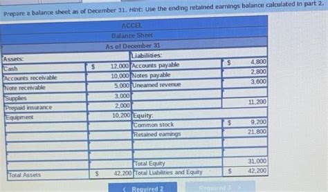 Solved Tableau DA 2 3 Mini Case Preparing An Income Chegg