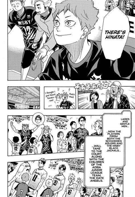 Haikyuu Manga Hinata Meets Little Giant