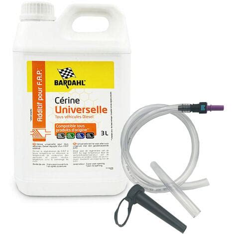 Cérine Universelle additif FAP tous véhicules Diesel 3L Bardahl