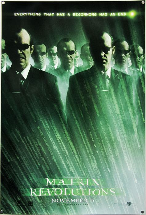 The Matrix Revolutions Movie Poster