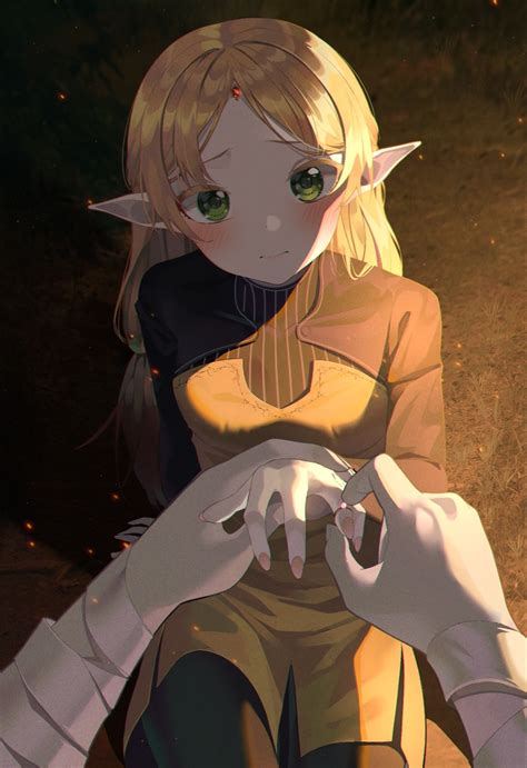 Green Eyes Pointy Ears Pov Blonde Sui Isekai Ojisan Elf Isekai