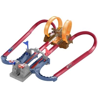 Hot Wheels Mario Kart Bowser S Castle Trackset Target