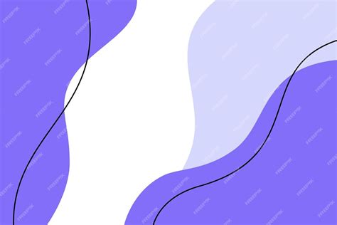 Premium Vector | Wavey Shapes Background 1