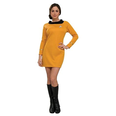 Womens Star Trek Starfleet Costume Dress Deluxe Blue Small Star