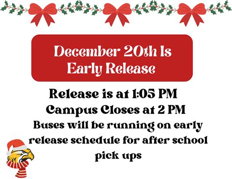 Early Release 12/20 | Leander ISD News