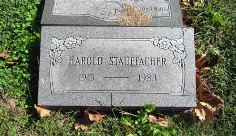 Harold Stauffacher Homenaje De Find A Grave