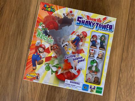 EPOCH Games Super Mario Blow Up Shaky Tower