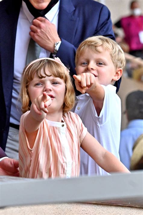 Photo Jacques et Gabriella de Monaco durant la dernière journée du