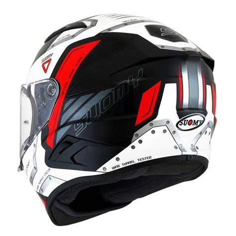 Suomy Speedstar Kask Airplane White Red Drd Depo Suomy