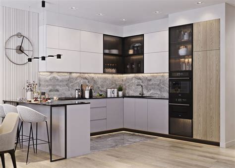 Современная кухня гостиная | Haus küchen, Modern, Design