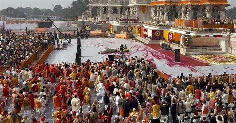 India S Modi Opens Controversial Hindu Temple The Border Mail