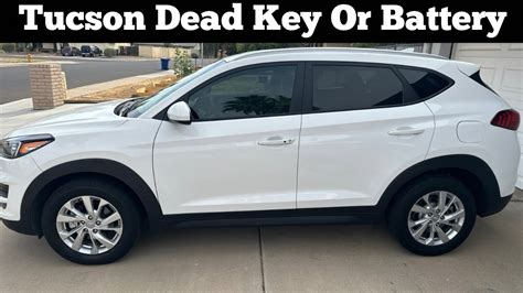 How To Unlock Start Hyundai Tucson With Dead Remote Key