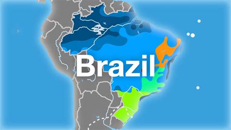 Brazil - Geography & Climate - YouTube