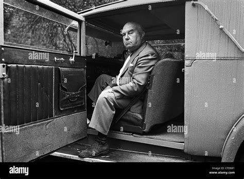 A Vintage Car Enthusiast In England Stock Photo Alamy