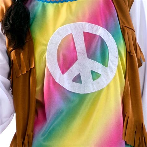 Hippie Kost M Mrs Rainbow Peace F R Damen