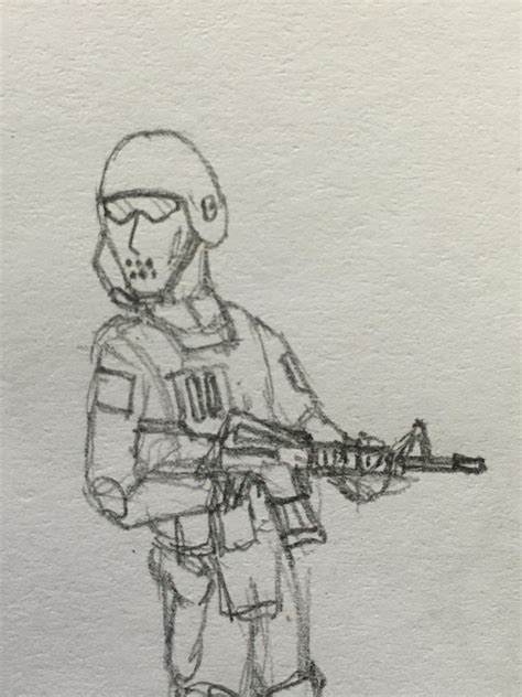 Elite Special Forces Drawing Rdrawing