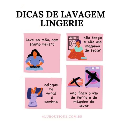 DICAS E CUIDADOS SUA LINGERIE